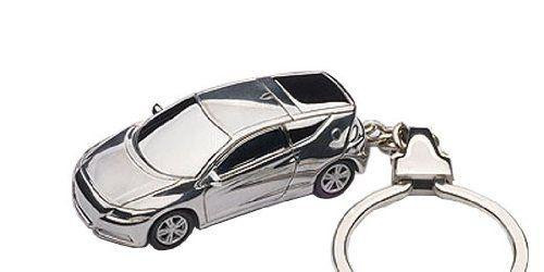 1/87 Scale Honda CR-Z Keychain (Aluminum)