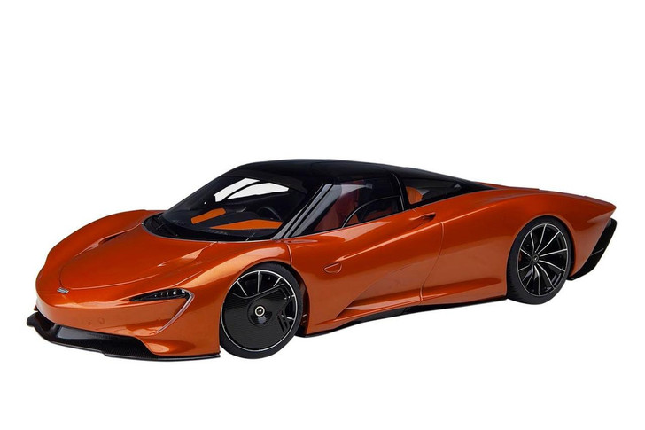 模型/プラモデル Maclaren - autoart mclaren 1/18 McLaren Speedtail (Metallic Orange) Finished Model