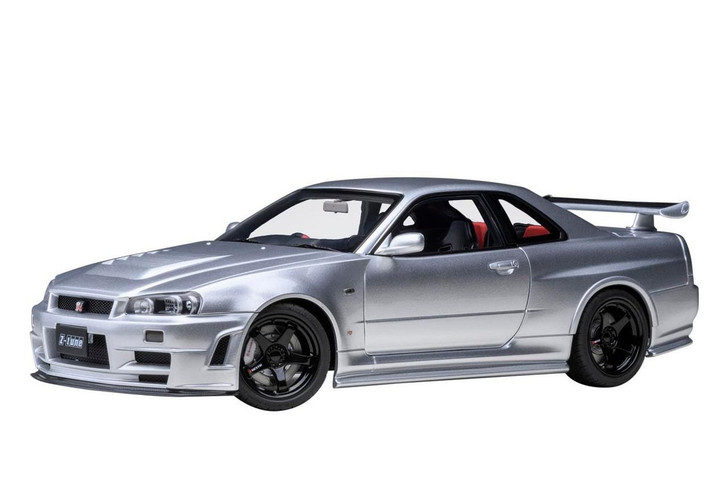 1/18 Nismo R34 GT-R Z-Tune (Z-Tune Silver) Finished Model