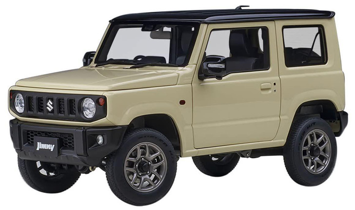  AUTOArt 1/18 Suzuki Jimny (JB64) (Ivory Metallic/Black Roof) Finished Model 