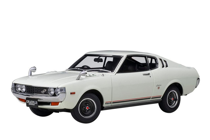  AUTOArt 1/18 Toyota Celica Liftback 2000GT (RA25) '73 (White) Finished Model 
