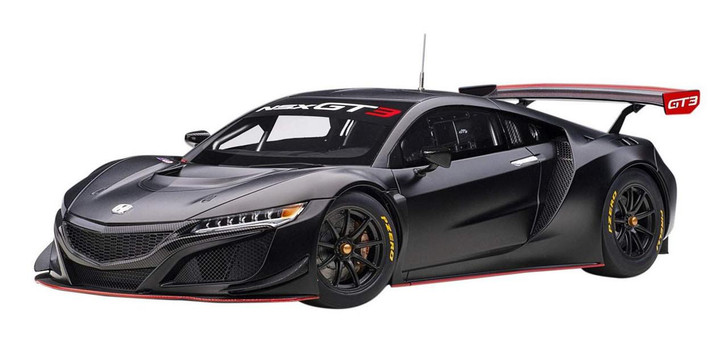 1/18 Honda NSX GT3 '18 (Matte Black) Finished Model