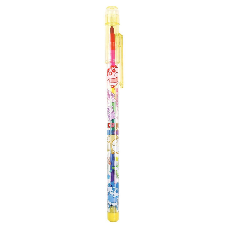  T's Factory Crayon Shin-chan Rocket Colored Pencils Rainbow Line 