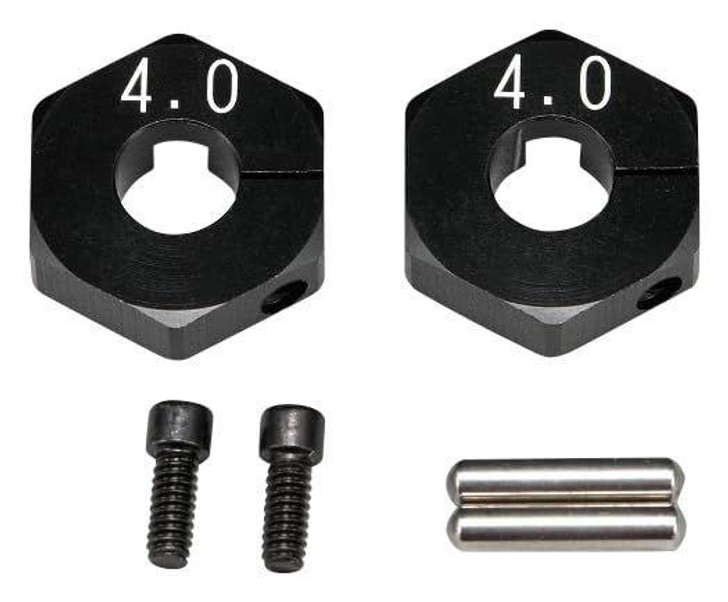  Yokomo B10-011A 4.0mm Clamp Style Wheel Hub BD11/12/MS1.0 For Aluminum 