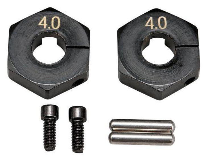  Yokomo B10-011BA Clamp-Type Wheel Hub Diameter 4.0mm For BD11/12/MS1.0 Made Of Brass (53mm-31-mm) 