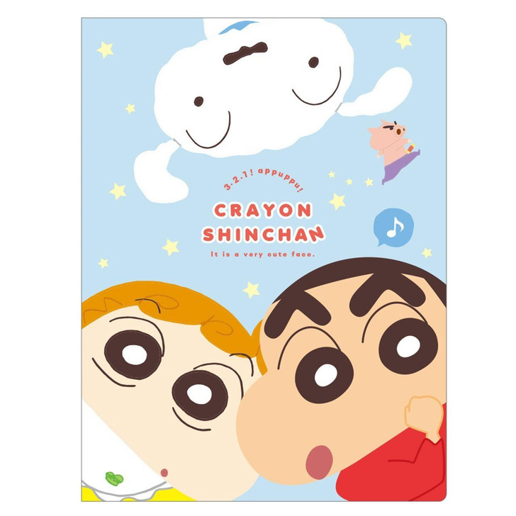  T's Factory Crayon Shin-chan 6P File Appuppu! 
