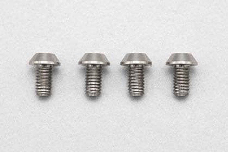  Yokomo RP-041-05A M3x 5mm Button Head Screw High Precision Cut Titanium Made 