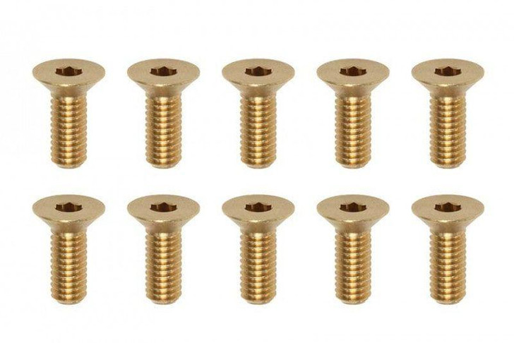  Yokomo RP-042-08BA M3x 8mm Flat Head Screw High Precision Machined Brass 