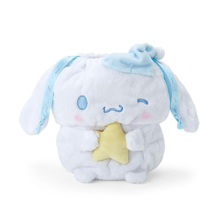  Sanrio Cinnamoroll Plush Drawstring Bag (Nemu Nemu Time) Small Item Storage Bag Product Code: 240745 