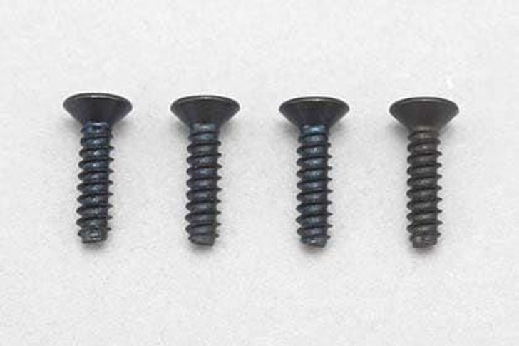  Yokomo ZC-F28TPHA M2x8mm FH Socket Screw, Set Of 4 For Tapping 