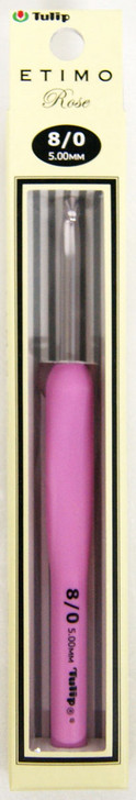 Tulip TER-10 ETIMO Rose Cushion Grip Crochet Hook Needle 8/0 (5.00mm) (4974723411299)