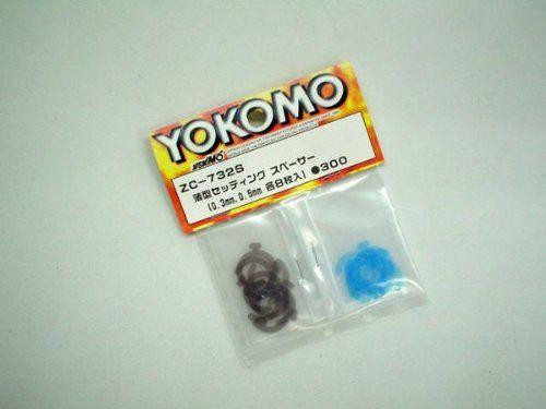  Yokomo ZC-732S Thin Type Setting Spacer .3 & .5mm 