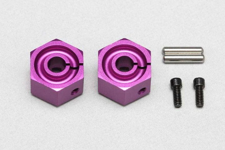  Yokomo Y2-011CP8A 8.0mm Clamp Style Wheel Hub For General Use (Purple) 