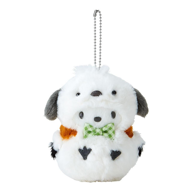  Sanrio Pochacco Mascot Holder (Forest Little Animal) Plush Keychain 