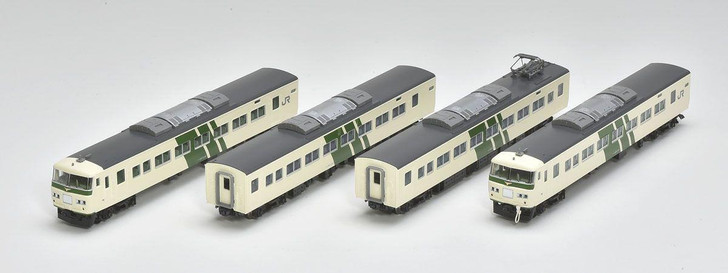  Tomix 98881 JR Series 185-200 Limited Express Train (B7 Configuration/Odoriko Color/Reinforced Obstacle Deflector) 6 Cars Set (N scale) 