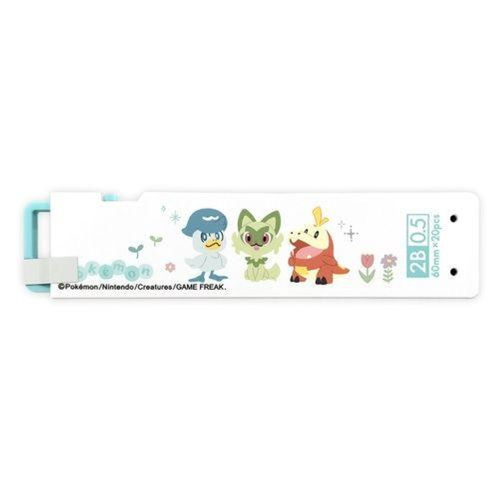Pokemon Center Original Pokemon Center 1 PUSH Refill Core 2B 0.5MM / Quaxly, Sprigatito, Fuecoco