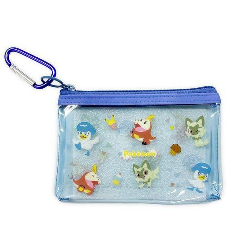 Pokemon Center Original Pokemon Center Mini Pouch With Carabiner / Sprigatito, Fuecoco, Quaxly