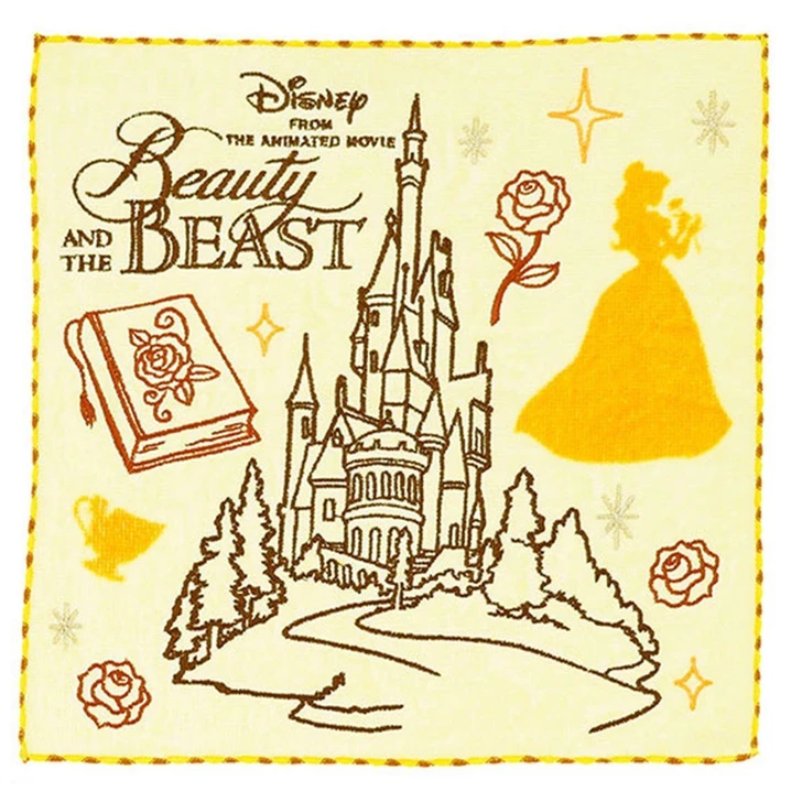  Marushin Beauty And The Beast Mini Towel / Rose Castle 