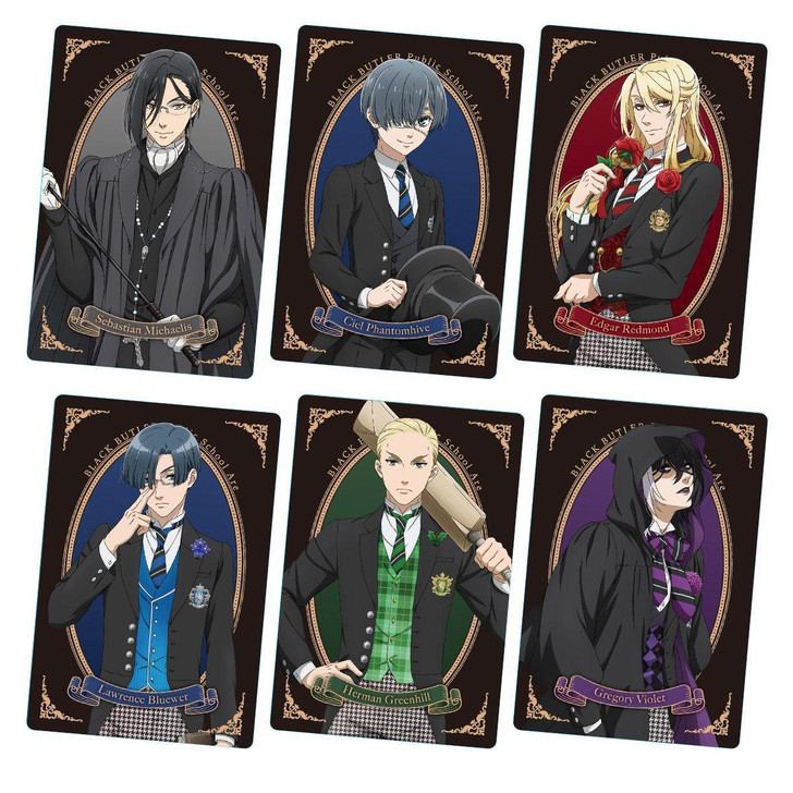 Black Butler -Public School Arc- Metallic Card Collection 20pcs Box