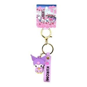 Other Sanrio Characters Rubber 3D Keychain Kuromi