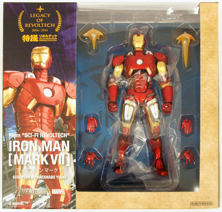 マーベル　レガシーOFリボルテック　アイアンマンマーク1  LR-023 海洋堂 海洋堂 アイアンマン マークI LR-023 フィギュア マーベル レガシーOF