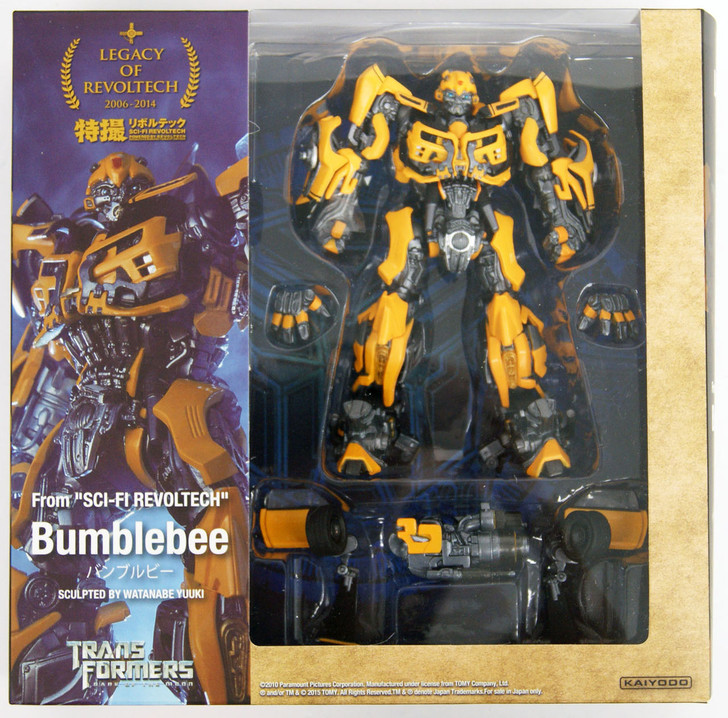 Kaiyodo Legacy of Revoltech LR-050 Transformers Bumblebee Figure