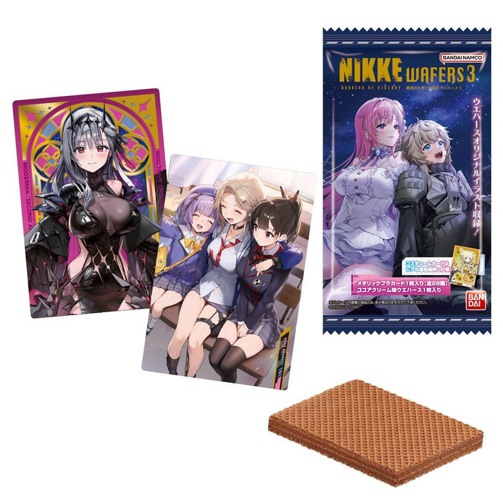  Bandai Candy Goddess of Victory: Nikke Metallic Card Collection Vol.3 20pcs Box 