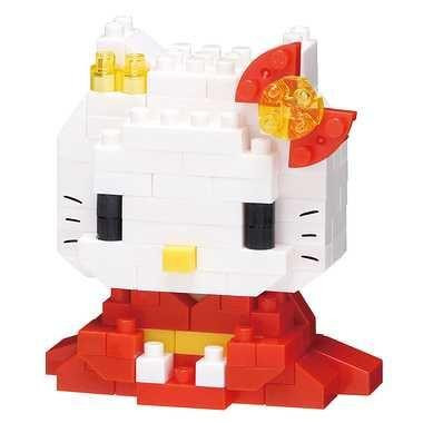  Kawada NBCC_215 nanoblock Hello Kitty Kimono (Sanrio) 