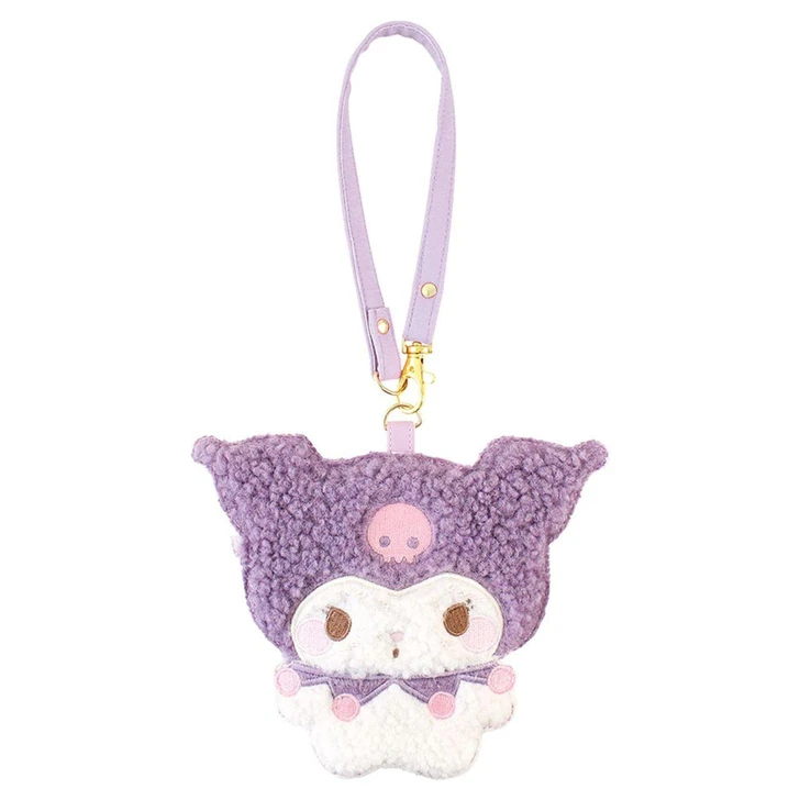  T's Factory Sanrio Mokomoko Pass Case Kuromi 
