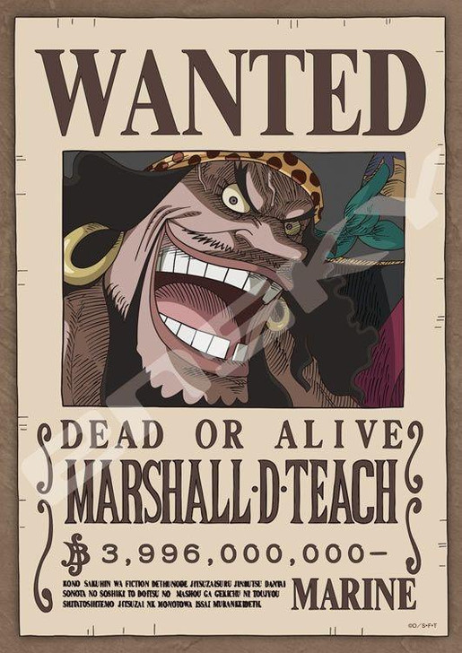 Ensky Jigsaw Puzzle "Emperor" Blackbeard Teach (One Piece) (208 Pieces) 