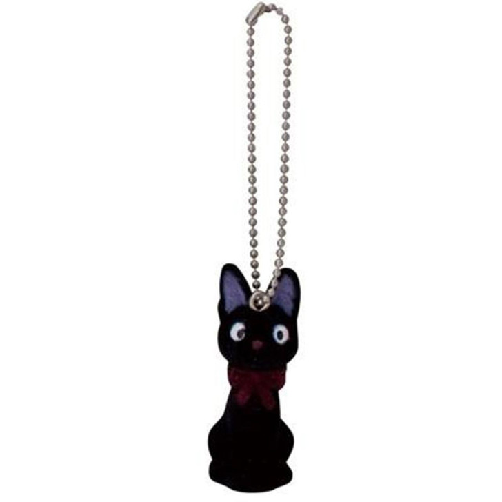キャラクターグッズ kiki Sekiguchi Kiki's Delivery Service Flocking Keychain Jiji