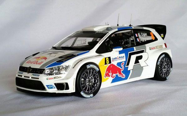 1/24 Volkswagen Polo R WRC 2013 Rallye de France Alsace Winner WRC
