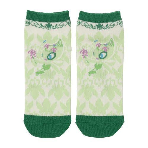 Pokemon Center Original Short Socks Celebi's Celebration 23-25 cm / 25-27 cm