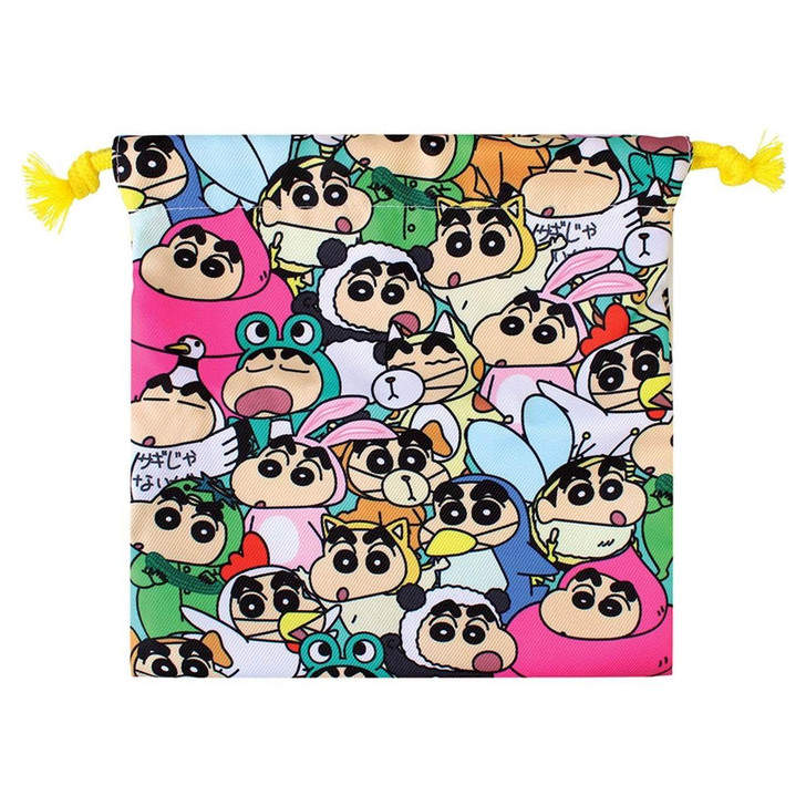  T's Factory Shinchan Flat Pouch Packed Tightly / Transforming Shinchan 