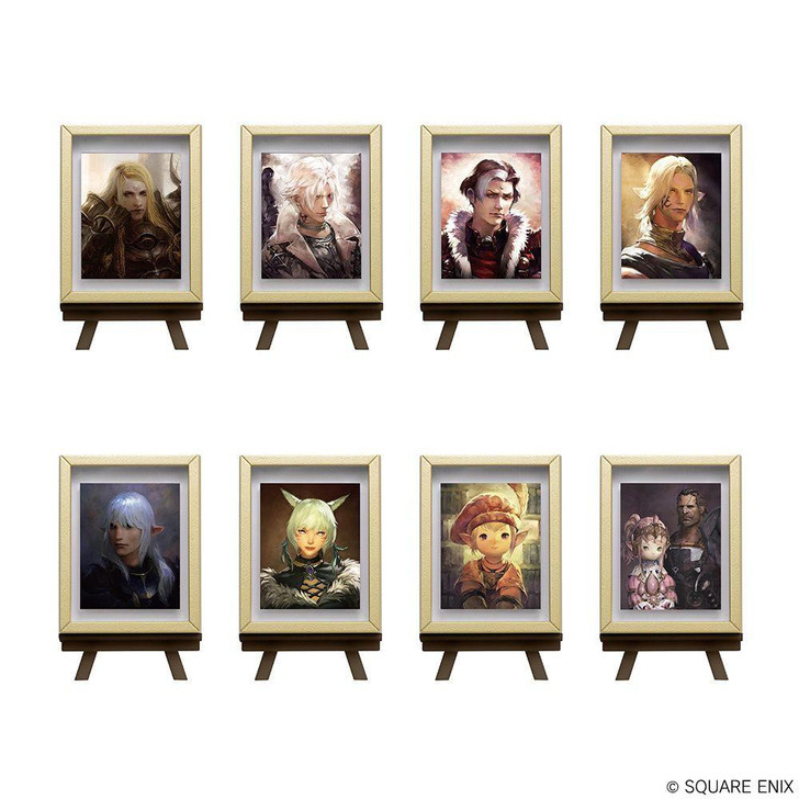  Square Enix Final Fantasy XIV Frame Magnet (Portrait) vol.2 8Packs BOX 
