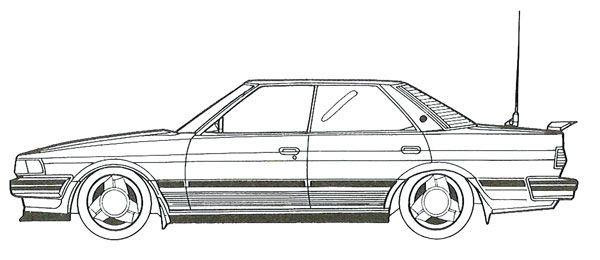  Fujimi Haiso Car Series 1/24  No.12 Chaser GX71   Plastic Model 