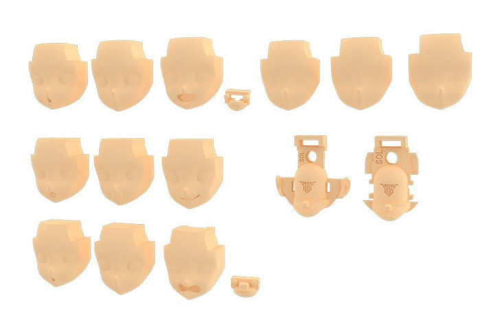  Kotobukiya Megami Device M.S.G Modeling Support Goods 05 Face Set Sol Skin Color A 