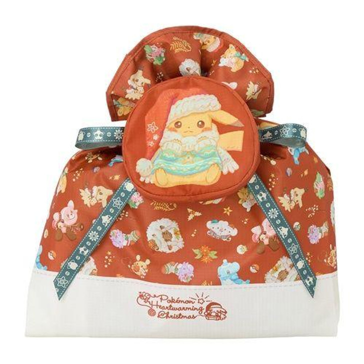  Pokemon Center Original Wrapping Eco Bag L Pokemon Heartwarming Christmas 