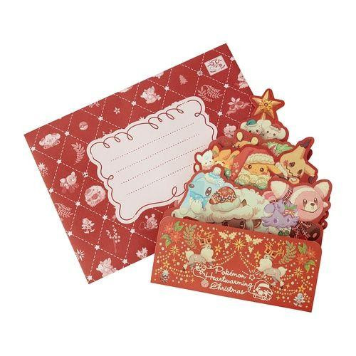 Pokemon Center Original Greeting Card Pokemon Heartwarming Christmas
