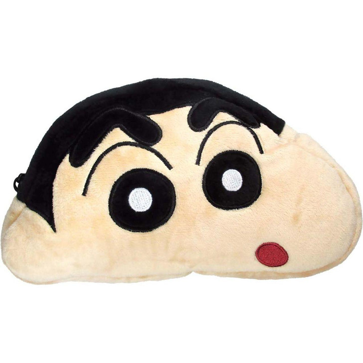  T's Factory Crayon Shinchan Plush Face Pen Pouch Shinchan 