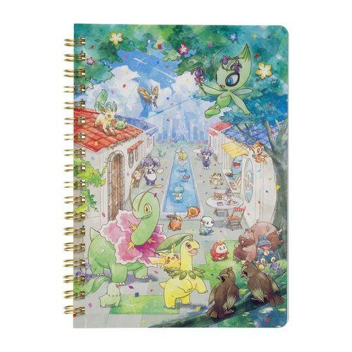  Pokemon Center Original B6 Ring Notebook Celebi's Celebration 