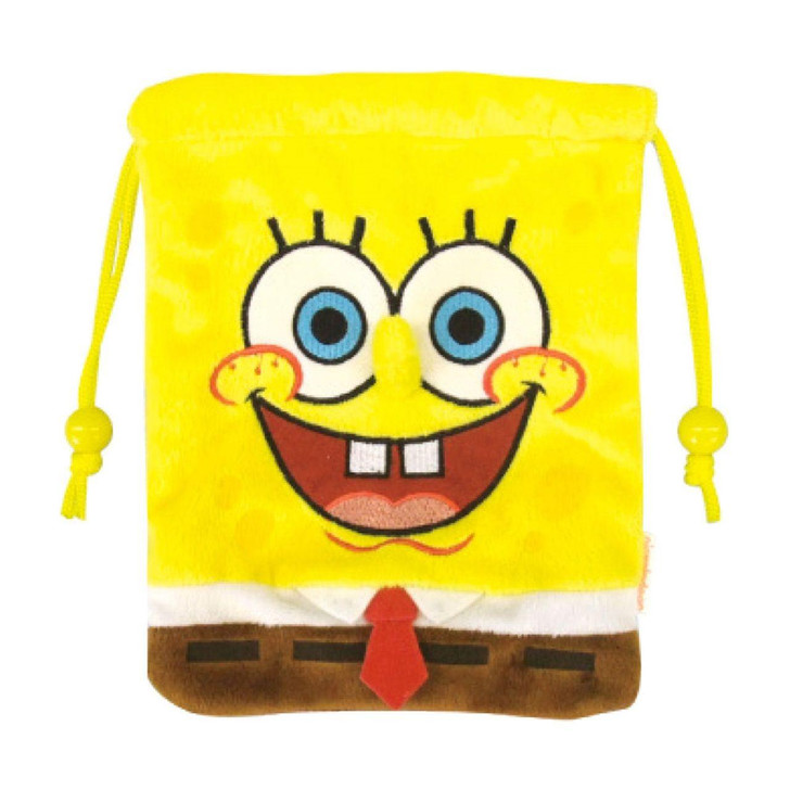  T's Factory SpongeBob Squarepants Plush Drawstring Pouch 