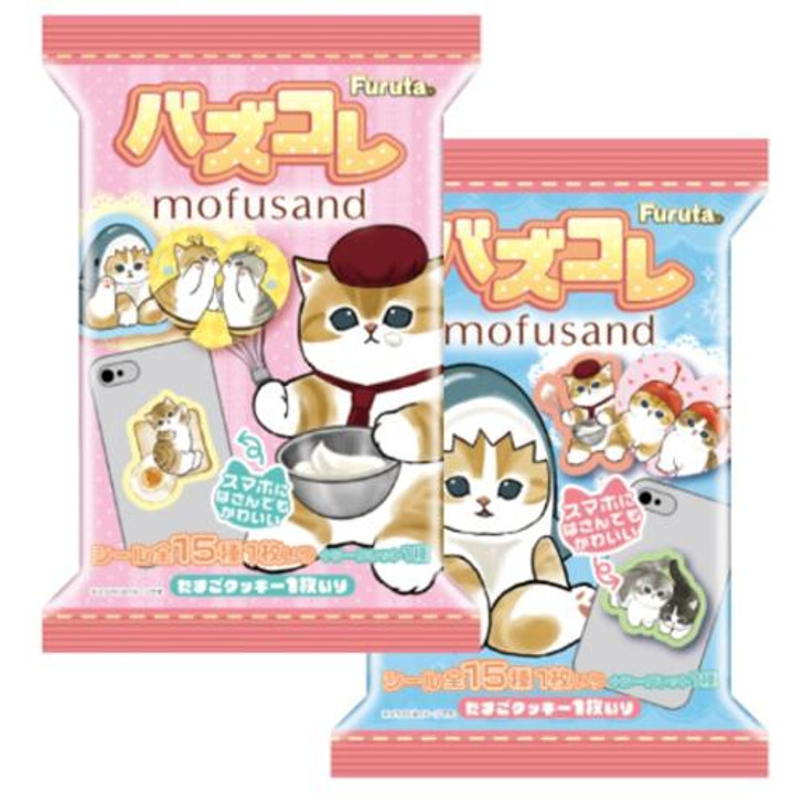  Furuta Sticker Collection (Mofusand) 10pcs Box 
