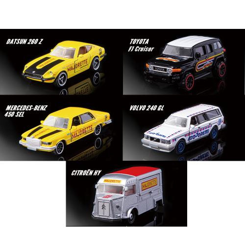  Kabaya Majorette Mini Car Prime Model 16 60th Anniversary Edition 5pcs Box 