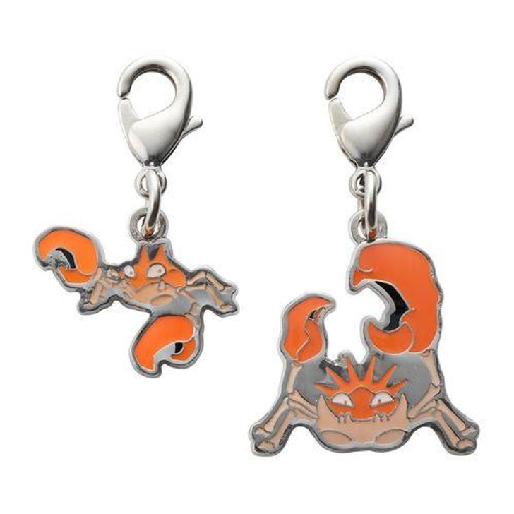 Pokemon Center Original National Pokedex Metal Charm 098- 099