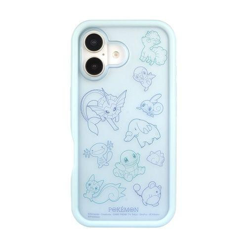 Pokemon Center Original Pokemon Center iPhone 16 Compatible Plump Frame Case Light Snubbull 