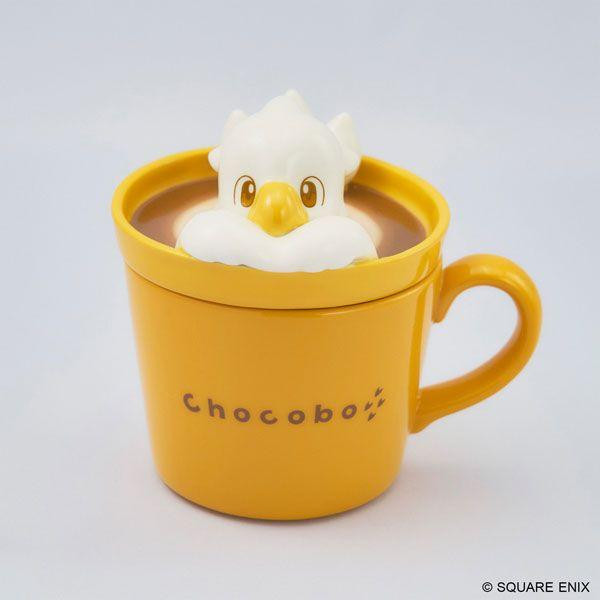 Chocobo Art Latte Figure Mug (Final Fantasy)