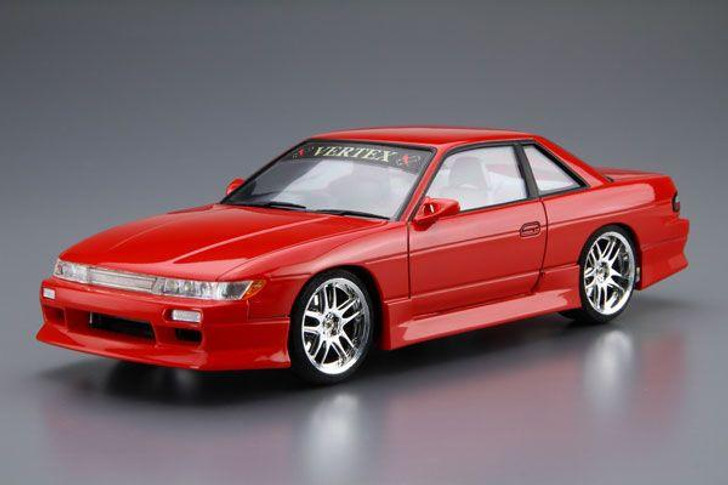  Aoshima The Tuned Car No.21 1/24 VERTEX PS13 Silvia '91 (Nissan) Plastic Model 