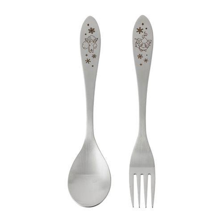 Pokemon Center Original Spoon & Fork Snowy Gathering