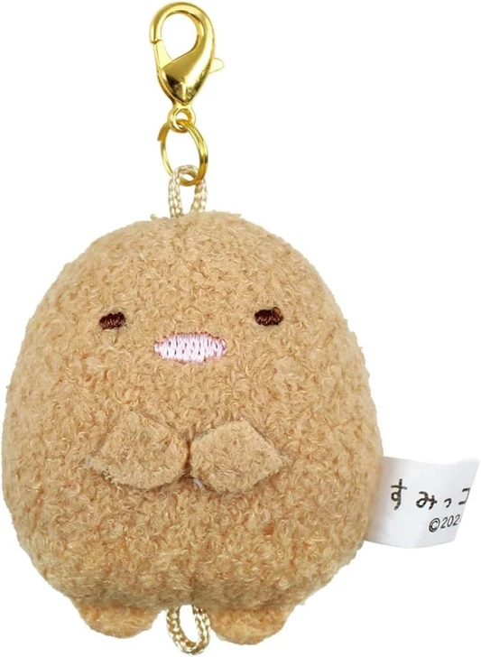  T's Factory Sumikko Gurashi Connect Mascot Charm Keychain Tonkatsu 